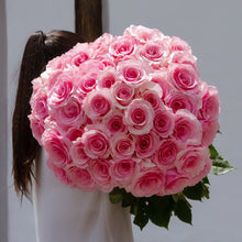 Exquisite Pink Long Stem Roses [40Boxes Exclusive]
